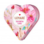 Lovare TEA WITH LOVE, zmes čajov v pyramíd. 34*2g